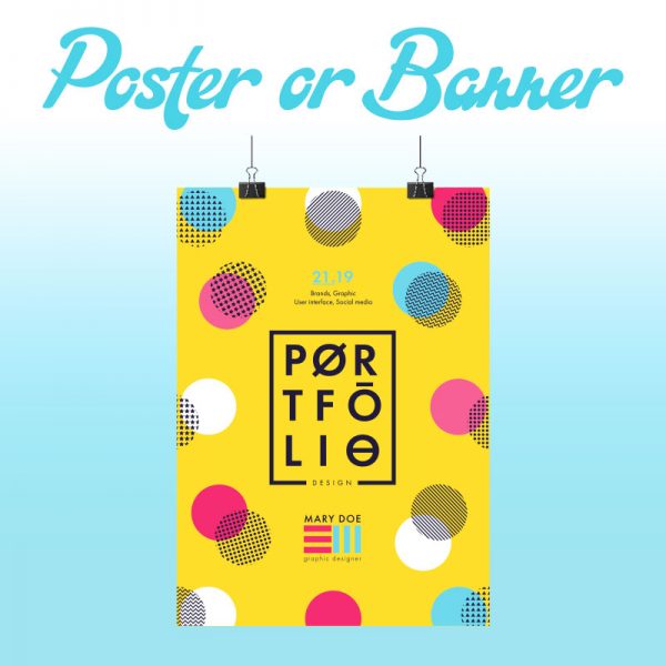 Poster or Banner Design - Online Design Club