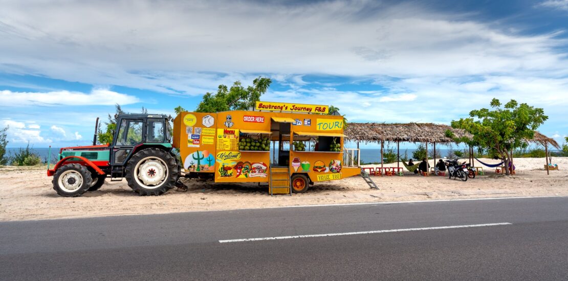 food truck logo colors